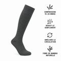 Chaussettes de Compression — Fibre de Bambou